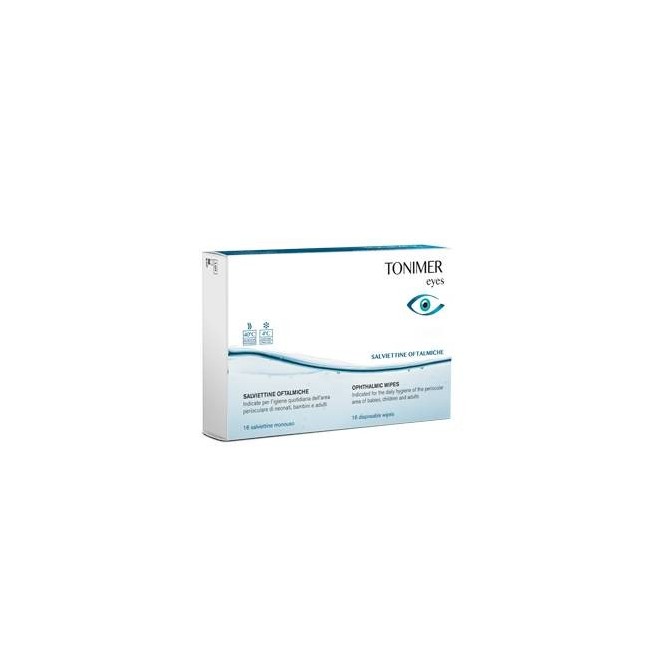 Tonimer Eyes Salviettine Oftalmiche 16 Pezzi