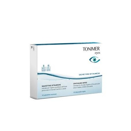 Tonimer Eyes Salviettine Oftalmiche 16 Pezzi