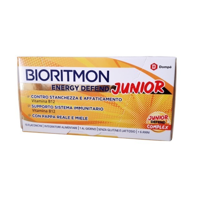 Bioritmon Energy Defend Junior 10 Flaconcini 10 Ml