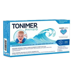 Tonimer Physio Monodose Soluzione Isotonica Multifunzione A Base Di Cloruro Di Sodio 0,9% 20 Flaconcini 5 Ml