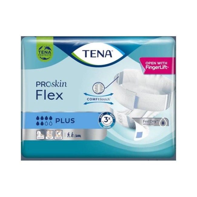 Pannolone Per Incontinenza Tena Flex Plus Extralarge 30 Pezzi