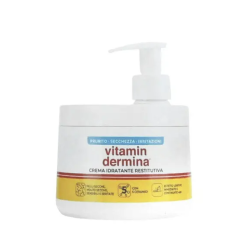Vitamindermina Crema Idratante Restitutiva Dispenser 400 Ml