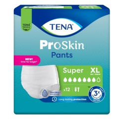 Pannolone A Mutandina Tena Pants Super Xl 12 Pezzi