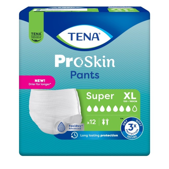 Pannolone A Mutandina Tena Pants Super Xl 12 Pezzi