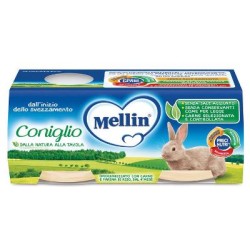 Mellin Omogeneizzato Coniglio 2 X 80 G