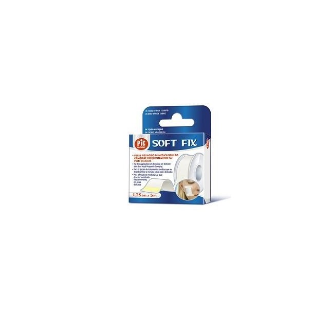 Cerotto In Rocchetto Pic Soft Fix Tessuto Non Tessuto 2,5x914 Cm In Dispenser 1 Pezzo