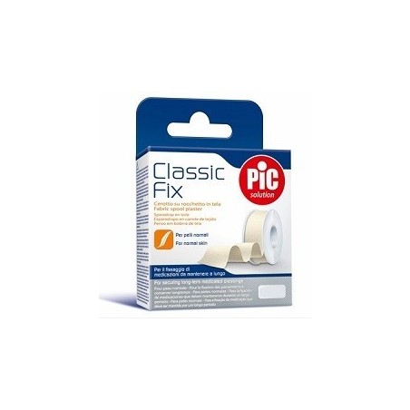 Cerotto In Rocchetto Pic Classic Fix Tela Bianco 2,5x500 Cm Fustella