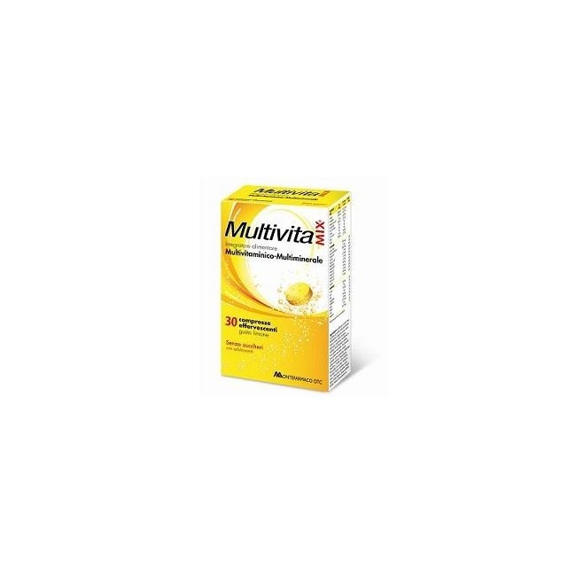 Multivitamix Senza Zucchero 30 Compresse Effervescenti Multivitamix Senza Zucchero 30 Compresse Effervescenti