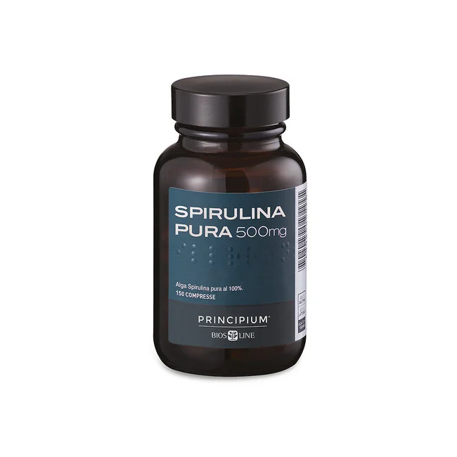 Principium Spirulina Pura 150 Compresse Da 0,5 G