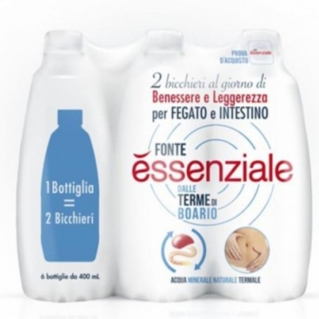 Fonte Essenziale Pet 6 X 400 Ml