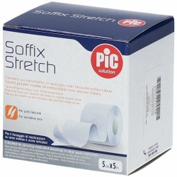 Cerotto In Rotolo Pic Soffix Stretch Tessuto Non Tessuto Estendibile 5x500 Cm 1 Pezzo