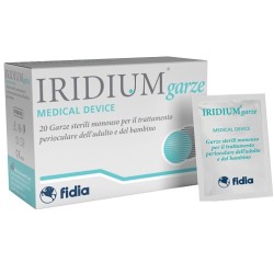 Iridium Garza Oculare Medicata In Tessuto Non Tessuto 20 Pezzi