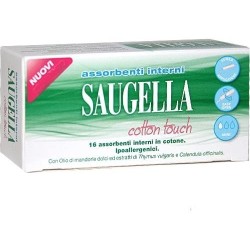 Saugella Cotton Touch Assorbenti Interni Mini 16 Pezzi Taglio Prezzo