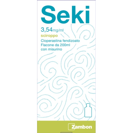 Seki Sciroppo 200 Ml 3,54 Mg/ml Seki Sciroppo 200 Ml 3,54 Mg/ml