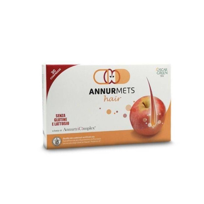 Annurmets Hair 510 Mg 30 Compresse Annurmets Hair 510 Mg 30 Compresse