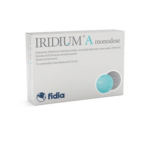 Iridium A Monodose Gocce Oculari 15 Flaconcini 0,35 Ml