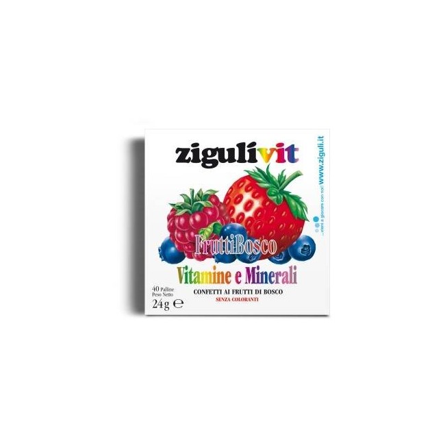 Ziguli Vit Fruttibosco 40 Confetti Ziguli Vit Fruttibosco 40 Confetti
