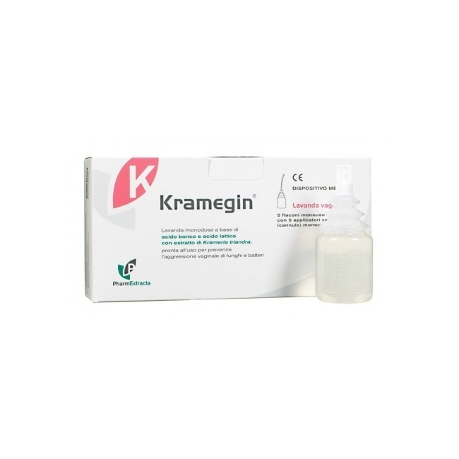 Kramegin Lavanda Vaginale 5 Flaconi 100 Ml Con Cannula Kramegin Lavanda Vaginale 5 Flaconi 100 Ml Con Cannula