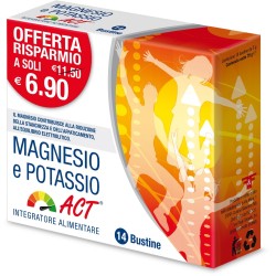 Magnesio E Potassio Act 14 Bustine
