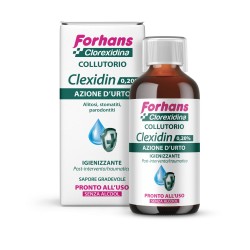 Forhans Clexidin 0,20 Senza Alcool 200 Ml