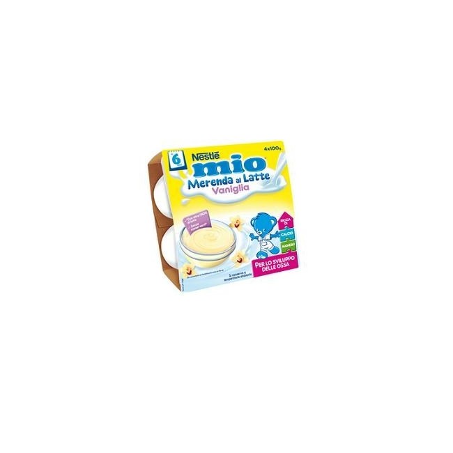Mio Merenda Vaniglia 4 X 100 G