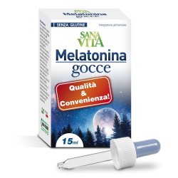 Sanavita Melatonina Gocce 15 Ml
