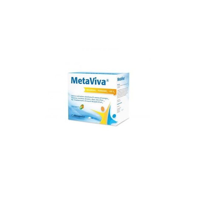 Metaviva Magnesio Potassio Vitamina C 20 Bustine