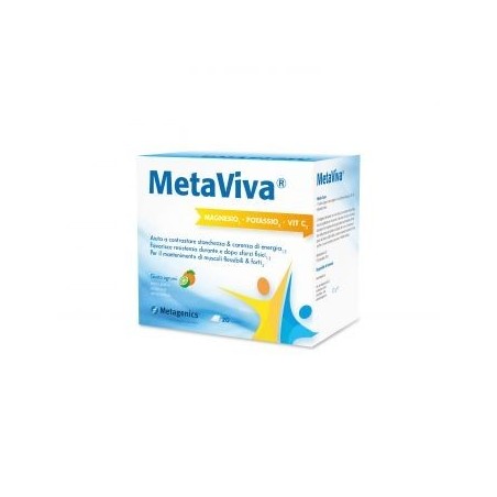 Metaviva Magnesio Potassio Vitamina C 20 Bustine