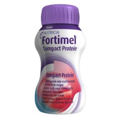 Nutricia Fortimel Compact Protein Gusto Frutti Rossi Rinfrescanti 4 Bottiglie Da 125 Ml