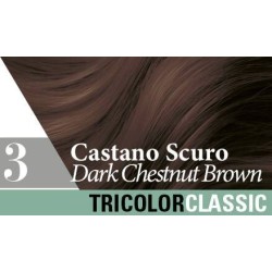 Tricolor Classic 3 Castano Scuro 2 Tubi 50 Ml + 2 Shaker 50 Ml + 4 Bustine 8 Ml Tricolor Classic 3 Castano Scuro 2 Tubi 50 Ml + 2 Shaker 50 Ml + 4 Bustine 8 Ml