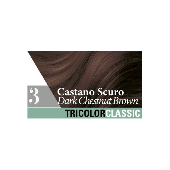 Tricolor Classic 3 Castano Scuro 2 Tubi 50 Ml + 2 Shaker 50 Ml + 4 Bustine 8 Ml Tricolor Classic 3 Castano Scuro 2 Tubi 50 Ml + 2 Shaker 50 Ml + 4 Bustine 8 Ml