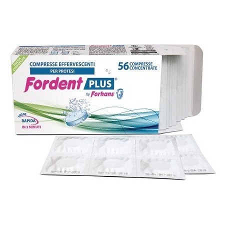 Fordent Plus 56 Compresse Concentrate Per Dentiere E Apparecchi Ortodontici Fordent Plus 56 Compresse Concentrate Per Dentiere E Apparecchi Ortodontici