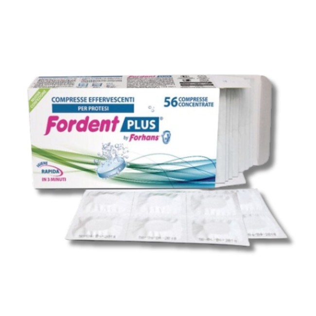 Fordent Plus 56 Compresse Concentrate Per Dentiere E Apparecchi Ortodontici Fordent Plus 56 Compresse Concentrate Per Dentiere E Apparecchi Ortodontici