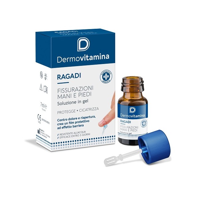 Dermovitamina Ragadi Gel Mani E Piedi 7 Ml