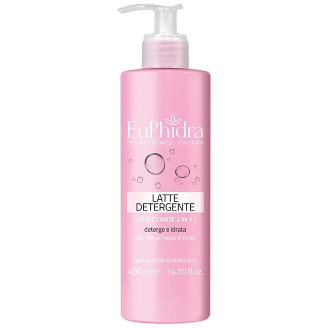 Euphidra Latte Detergente Struccante 2in1 400 Ml Euphidra Latte Detergente Struccante 2in1 400 Ml