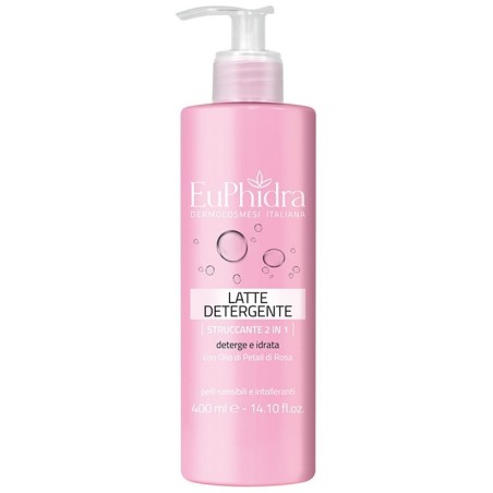 Euphidra Latte Detergente Struccante 2in1 400 Ml