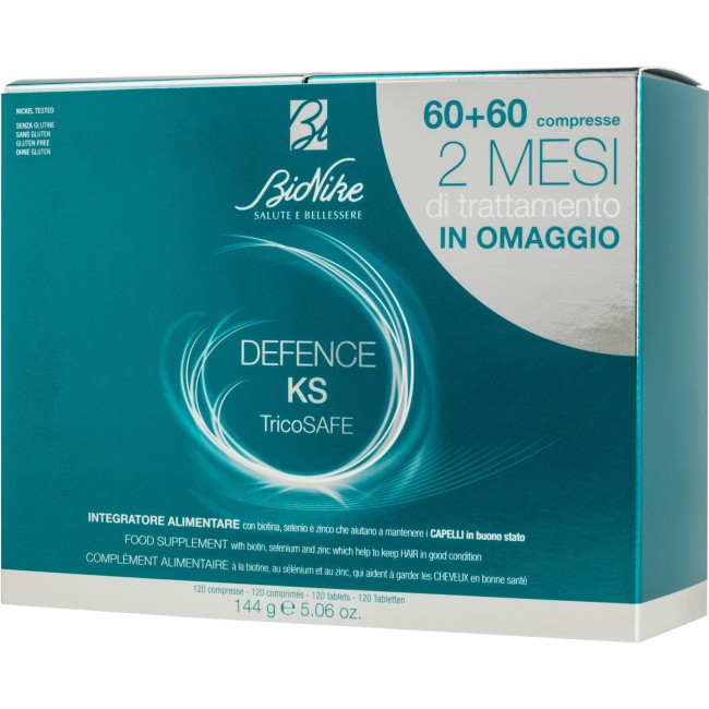 Defence Ks Tricosafe Bipack 60 Compresse + 60 Compresse Defence Ks Tricosafe Bipack 60 Compresse + 60 Compresse