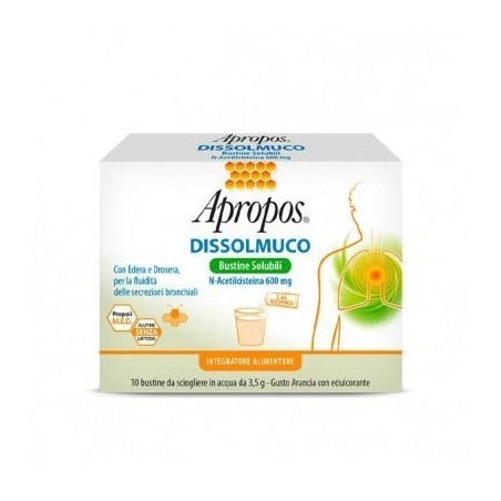 Apropos Dissolmuco 10 Bustine Solubili