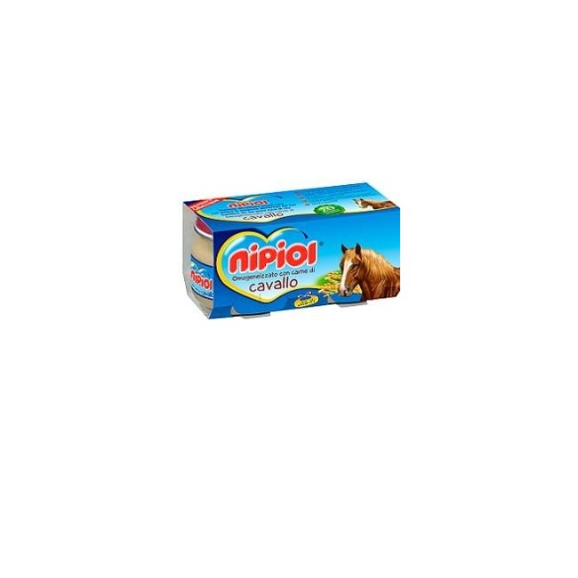 Nipiol Omogeneizzato Cavallo 80 G 2 Pezzi