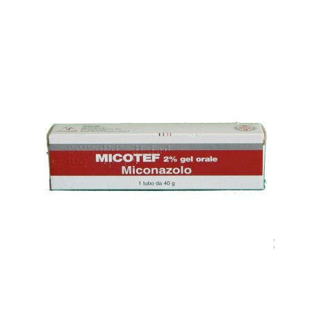 Micotef Gel Soluzione Orale 40 G 2%