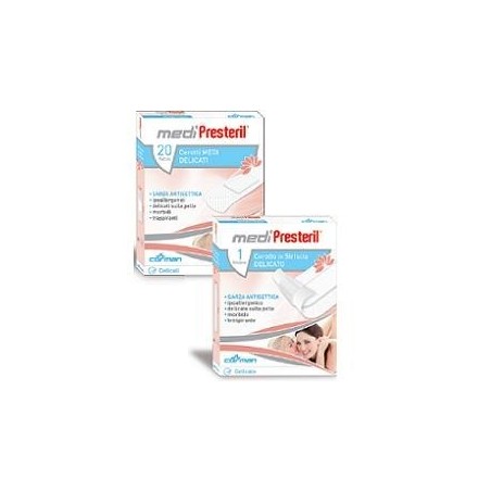 Cerotto Grande Medipresteril Delicato Tnt 7x3cm 20 Pezzi