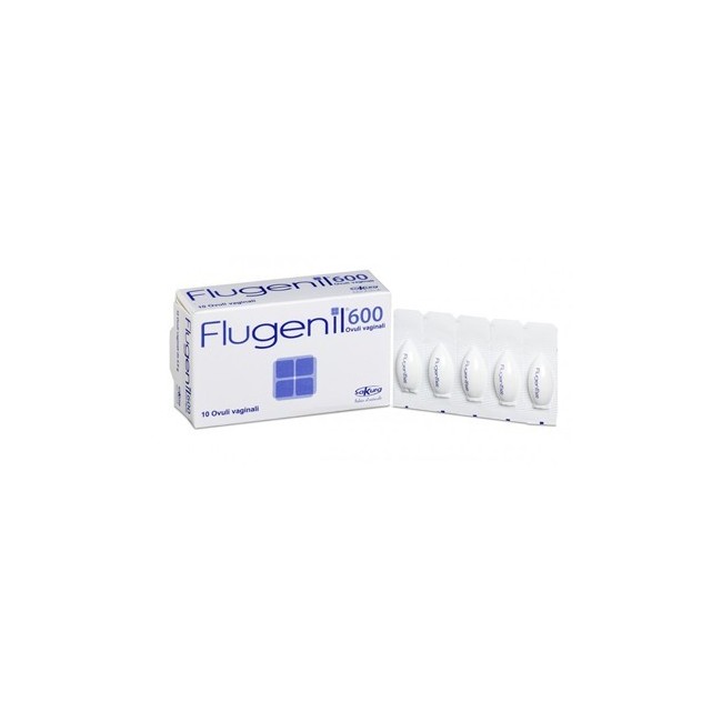 Flugenil 600 10 Ovuli Vaginali