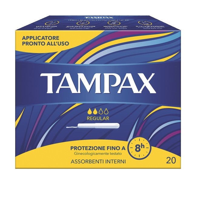Tampax Blue Box Regular 20 Pezzi