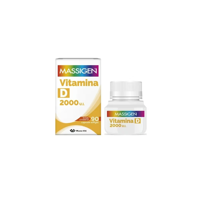 Massigen Vitamina D 2000 Ui 90 Capsule Softgel