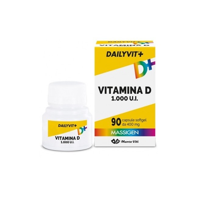 Massigen Vitamina D 2000 Ui 90 Capsule Softgel Massigen Vitamina D 2000 Ui 90 Capsule Softgel