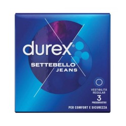 Profilattico Durex Settebello Jeans 3 Pezzi