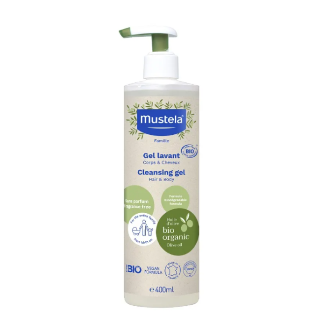 Mustela Gel Detergente Bio 400 Ml Mustela Gel Detergente Bio 400 Ml