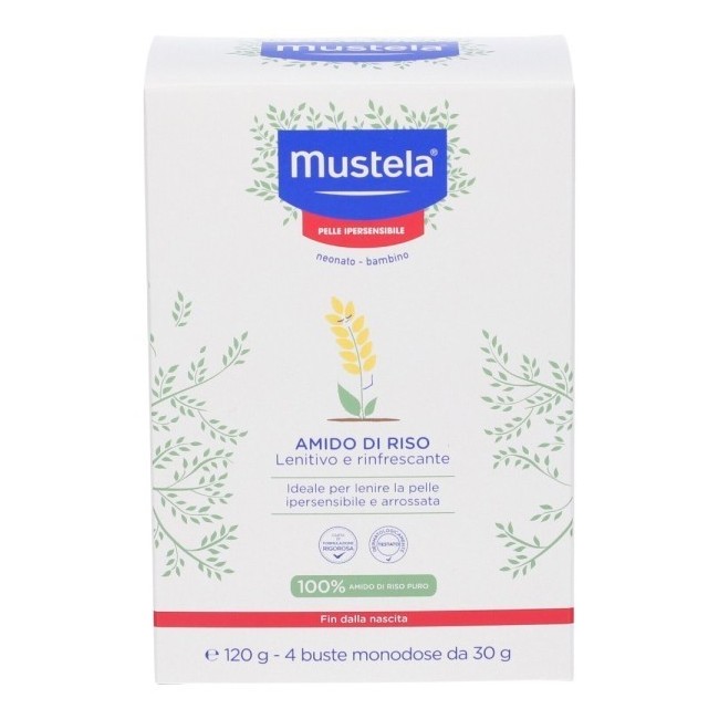 Mustela Amido Di Riso 4 Bustine Da 30 G
