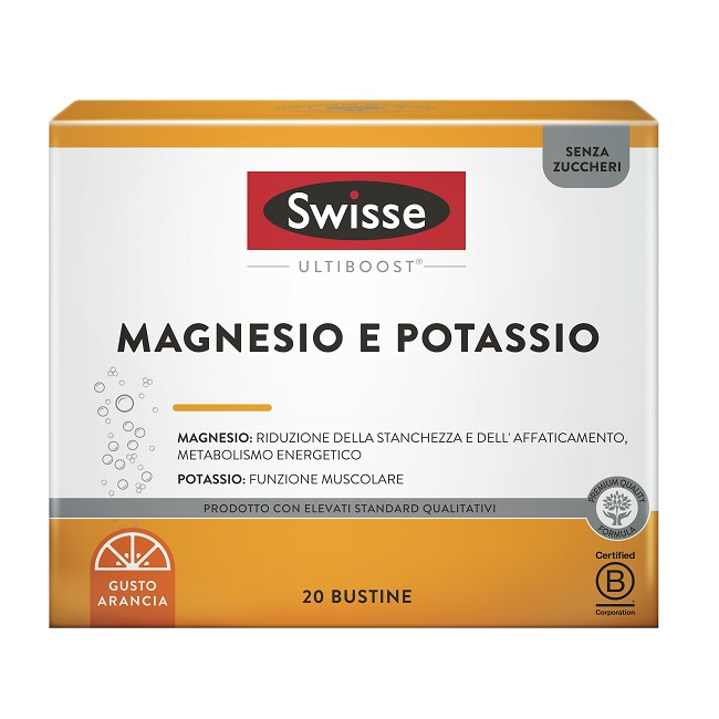 Swisse Ultiboost Magnesio E Potassio 20 Bustine