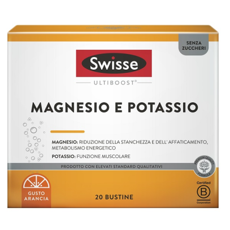 Swisse Ultiboost Magnesio E Potassio 20 Bustine